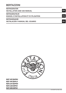Manual de uso Bertazzoni REF24RCBPNV Refrigerador