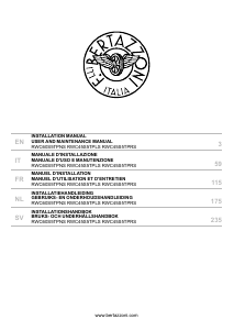 Manuale Bertazzoni RWC45S5TPRS Cantinetta vino