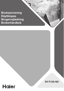 Käyttöohje Haier XS 6A0M4BB Astianpesukone