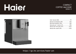 Bruksanvisning Haier HCM5A 011 Espressomaskin