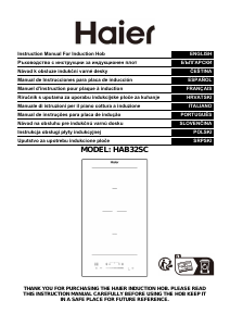 Instrukcja Haier HAB32SC Płyta do zabudowy