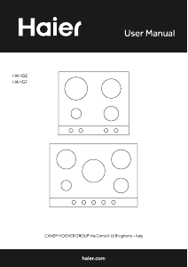 Mode d’emploi Haier HAHG7W5TX Table de cuisson