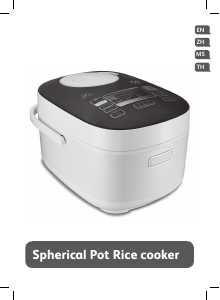 Manual Tefal RK8145TH Fuzzy Logic Rice Cooker