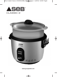 Priručnik Tefal RK100601 New Classic Kuhalo za rižu