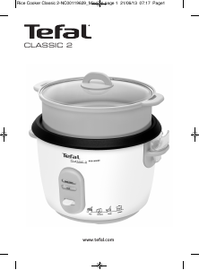 Руководство Tefal RK101131 New Classic Рисоварка