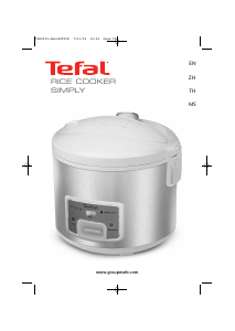 Bruksanvisning Tefal RK101270 LED Micro Riskokare