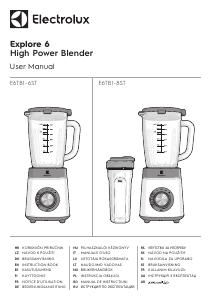 Használati útmutató Electrolux E6TB1-8ST Turmixgép