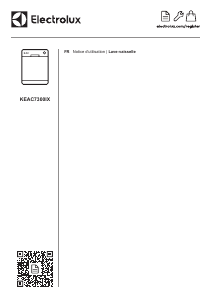 Mode d’emploi Electrolux KEAC7300IX Lave-vaisselle