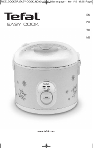 Bruksanvisning Tefal RK101827 Easy Cook Riskokare