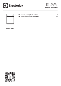 Návod Electrolux EEA27600L Umývačka riadu