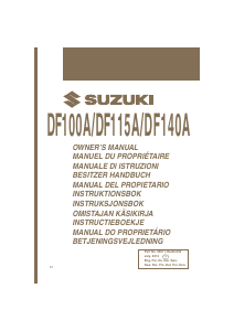Bedienungsanleitung Suzuki DF115A Aussenborder