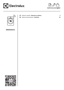Návod Electrolux EW9D495CC Sušička