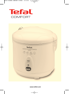Εγχειρίδιο Tefal RK400630 Comfort Ατμομάγειρας ρυζιού