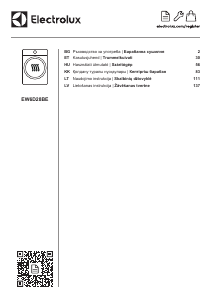 Rokasgrāmata Electrolux EW6D28BE Veļas žāvētājs