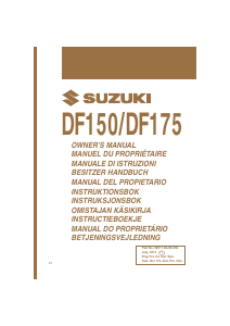 Bedienungsanleitung Suzuki DF150 Aussenborder