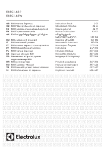 Посібник Electrolux E8EC1-8SW Еспресо-машина