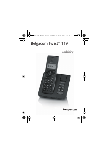 Handleiding Belgacom Twist 119 Draadloze telefoon