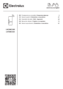 Наръчник Electrolux LNT8MC36X Хладилник-фризер