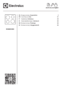Bruksanvisning Electrolux EH60KI3NC Kokeplate