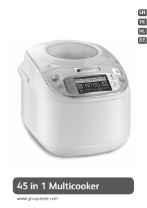 Handleiding Tefal RK812132 Advanced Multicooker 45in1 Rijstkoker