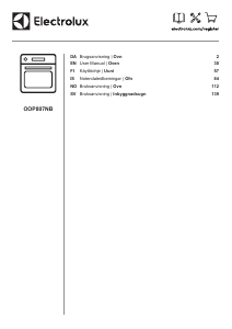 Brugsanvisning Electrolux OOP807NB Ovn