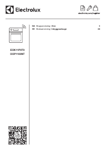Brugsanvisning Electrolux EOK11P0T0 Ovn
