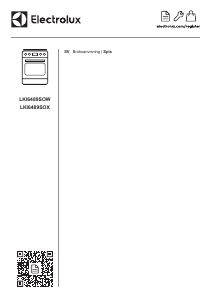 Bruksanvisning Electrolux LKI6489SOX Spis