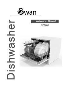 Manual Swan SDW65 Dishwasher