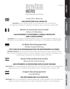 Bedienungsanleitung Snuza Hero Babyphone