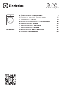 Kasutusjuhend Electrolux EWS6406BE Pesumasin