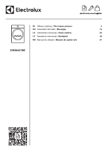 Εγχειρίδιο Electrolux EWS6427BE Πλυντήριο