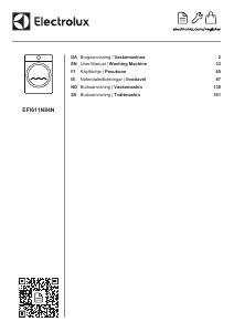 Brugsanvisning Electrolux EFI611N84N Vaskemaskine