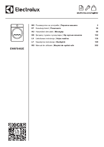 Manual Electrolux EW6F8492E Mașină de spălat