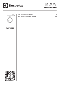 Návod Electrolux EW8F569QC Práčka