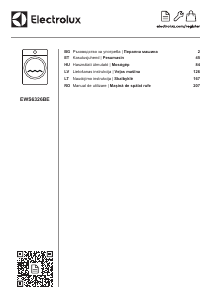 Наръчник Electrolux EWS6326BE Пералня