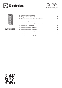 Käyttöohje Electrolux EWUD140B8B Viinikaappi