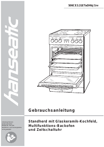 Bedienungsanleitung Hanseatic 506CE3.31ETaDHbJSrv Herd