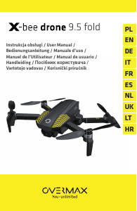 Priručnik Overmax X-Bee 9.5 Fold Dron