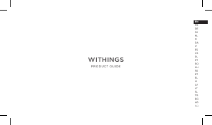 Manual de uso Withings BPM Core Tensiómetro