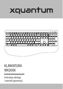 Instrukcja XQUANTUM WK300K Klawiatura