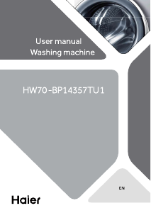 Manual Haier HW70-BP14357TU1 Washing Machine