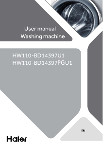 Manual Haier HW110-BD14397PGU1 Washing Machine