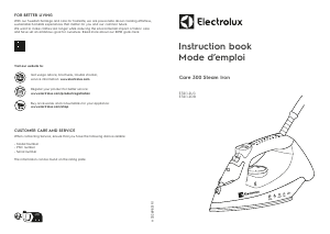Bruksanvisning Electrolux E3SI1-2DB Care 300 Strykjärn