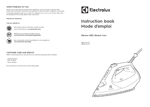 Használati útmutató Electrolux E8SI2-6OG Renew 800 Vasaló