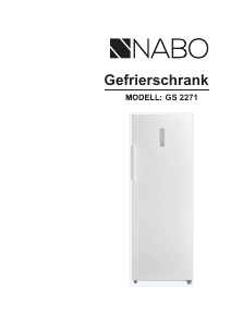 Handleiding NABO GS 2271 Vriezer
