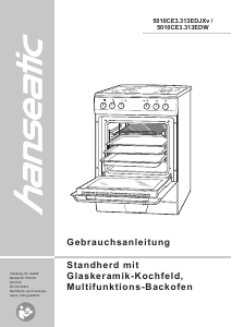 Bedienungsanleitung Hanseatic 5010CE3.313EDW Herd