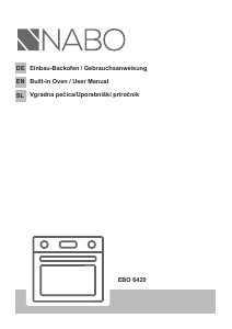 Bedienungsanleitung NABO EBO 6420 Backofen