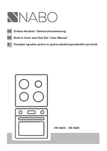 Bedienungsanleitung NABO HS 4020 Herd