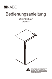 Bruksanvisning NABO WS 9636 Vinkyl