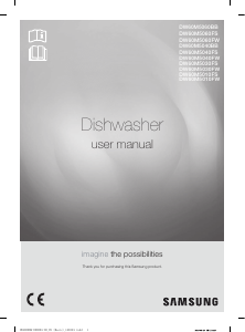كتيب سامسونج DW60M5010FW/FH غسالة صحون